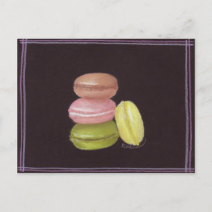 Carte postale Macarons