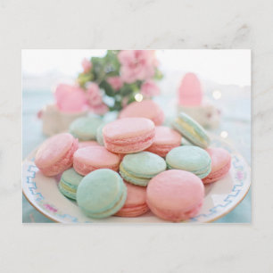 Carte Postale Macarons