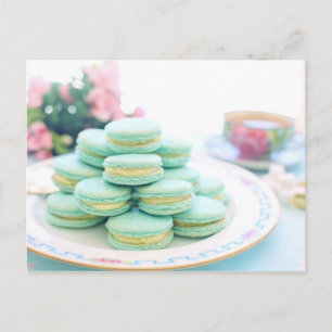 Carte Postale Macarons