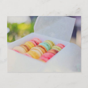 Carte Postale Macarons