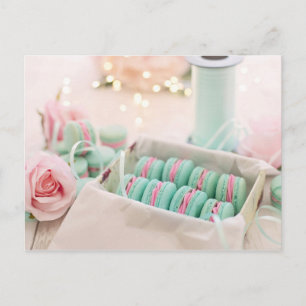 Carte Postale Macarons