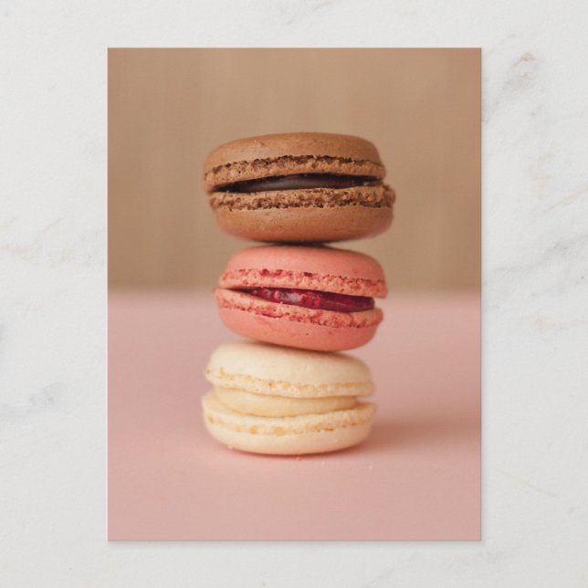 Carte Postale Macaroons postcard (Devant)
