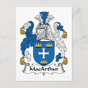 Carte Postale MacArthur Family Crest
