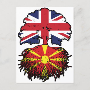 Carte Postale Macédoine Royaume-Uni de Grande-Bretagne