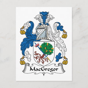 Carte Postale MacGregor Family Crest