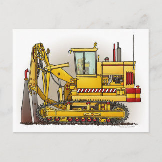 Carte Postale Machine à carter