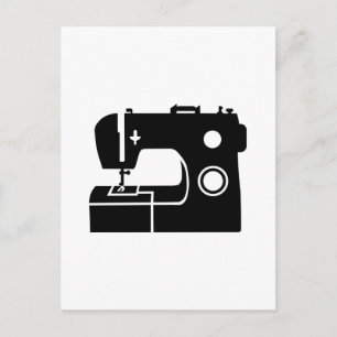 Carte Postale Machine à coudre