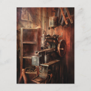 Carte Postale Machine à coudre - Machine à coudre pour la fabric