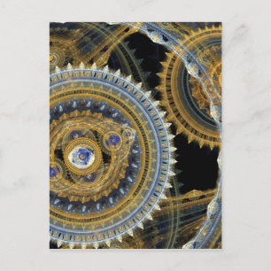 Carte Postale Machine à vapeur