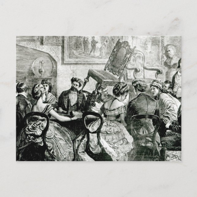 Carte Postale Machine de cuisine, 1871 (Devant)