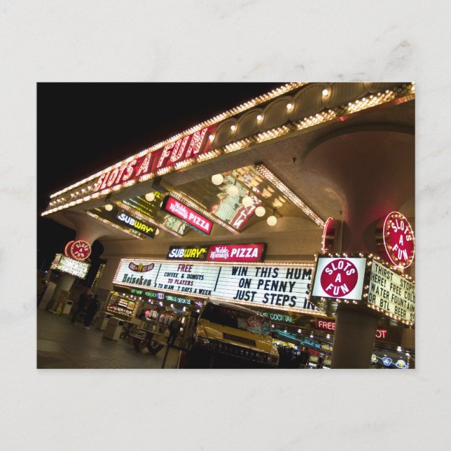 Carte Postale Machines à sous Un amusant Las Vegas 2007 Photo Ca (Devant)