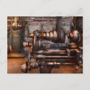 Carte Postale Machiniste - Steampunk - Semi-automatique à 5 vite