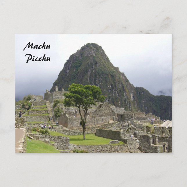 Carte Postale machu (Devant)