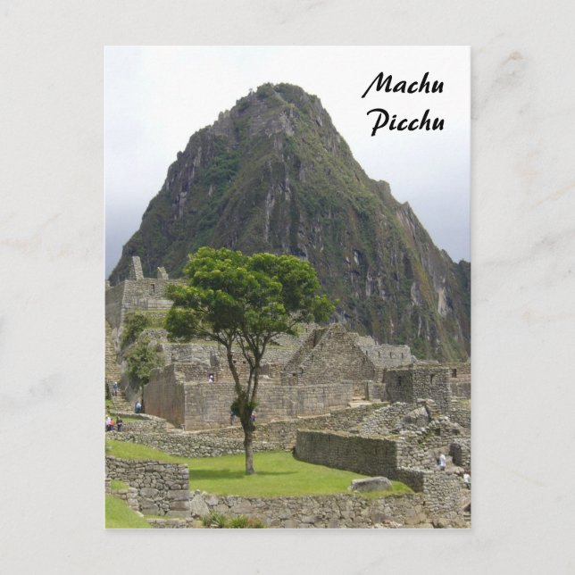 Carte Postale machu peru (Devant)