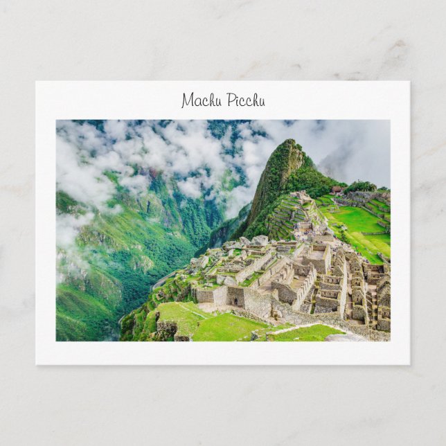 Carte postale Machu Picchu (Devant)
