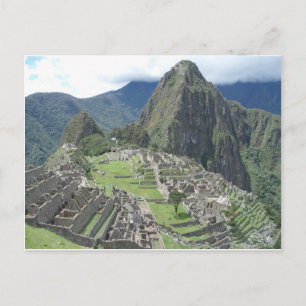 Carte Postale Machu Picchu
