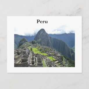 Carte postale Machu Picchu