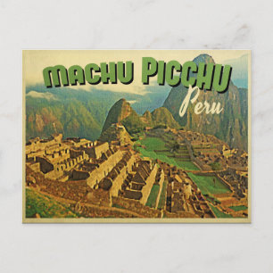 Carte Postale Machu Picchu