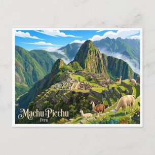 Carte Postale Machu Picchu Cusco Pérou