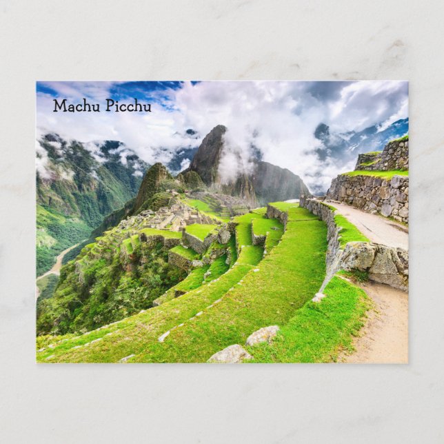 Carte postale Machu Picchu, Cusco - Pérou (Devant)