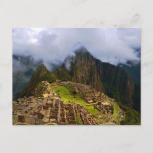 Carte Postale Machu Picchu Overlook, Pérou
