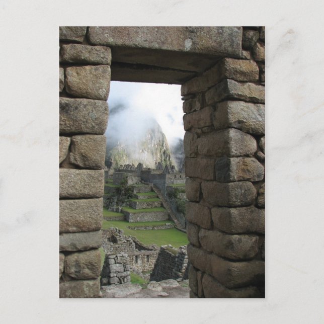 Carte Postale Machu Picchu, Pérou (Devant)