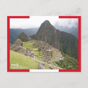 Carte Postale Machu Picchu - Pérou