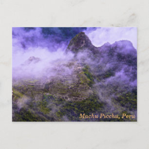Carte Postale Machu Picchu, Pérou