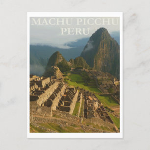 Carte Postale Machu Picchu Pérou, Voyage