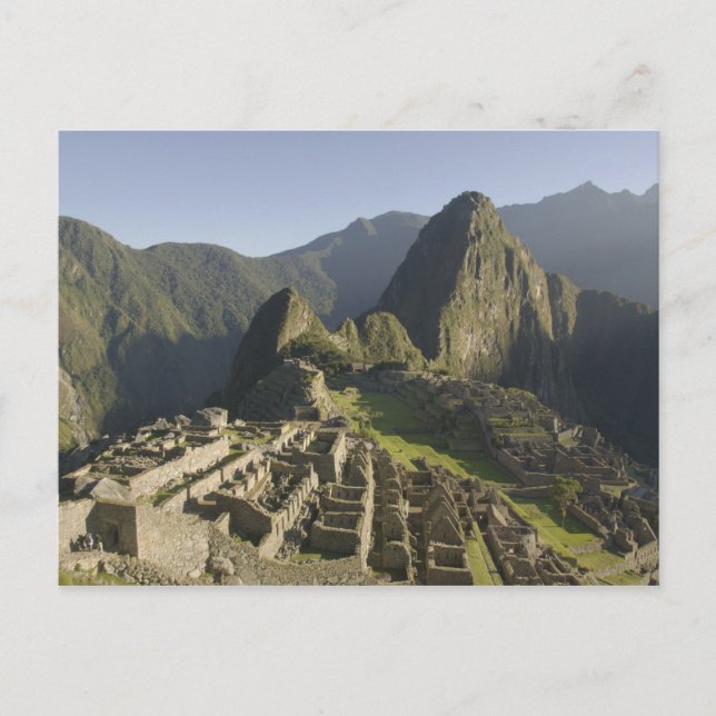 Carte Postale Machu Picchu, ruines de la ville Inca, Pérou. (Devant)