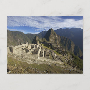 Carte Postale Machu Picchu, site classé au patrimoine mondial de
