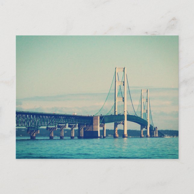 Carte Postale Mackinac Bridge (Devant)