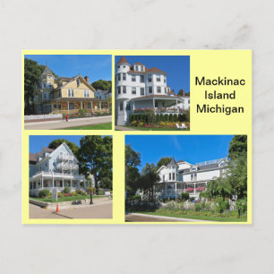 Carte Postale Mackinac Island Buildings