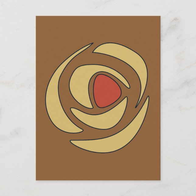 Carte Postale Mackinroses ~ Roses simples (Devant)