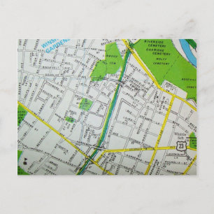 Carte postale MACON, GA Carte Vintage