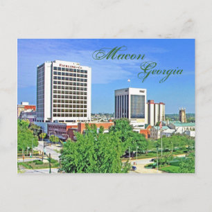 Carte Postale Macon, Géorgie, États-Unis