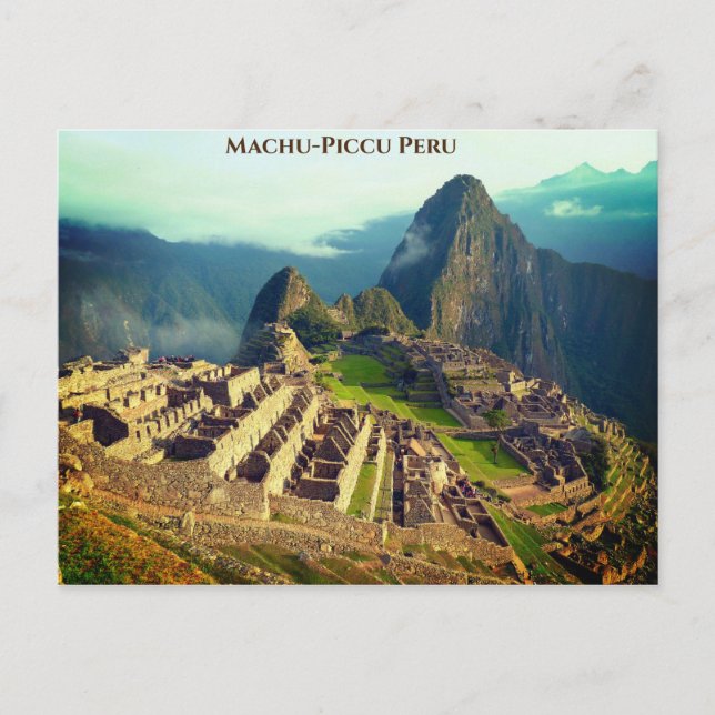 Carte Postale Macu-Piccu Pérou (Devant)