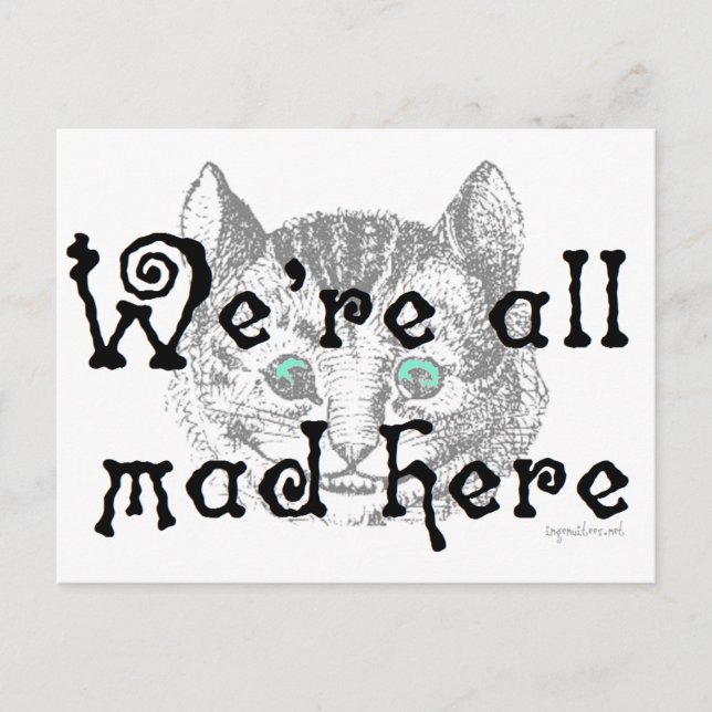 Carte Postale Mad ici (Devant)