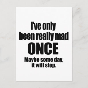 Carte Postale Mad Once