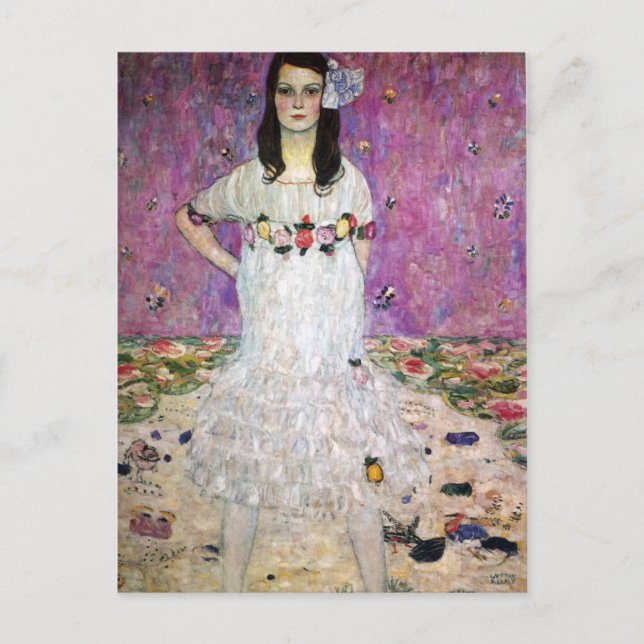 Carte Postale Mada Primavesi par Gustav Klimt (Devant)