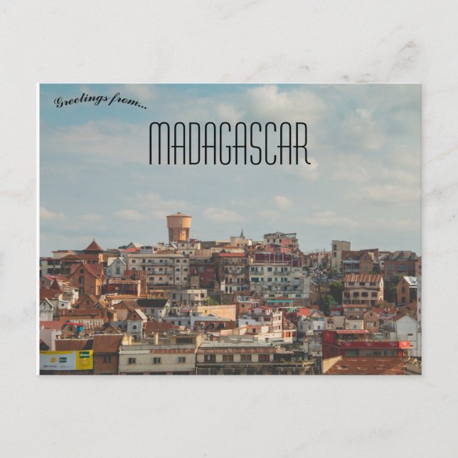Carte Postale Madagascar : Antananarivo (Devant)