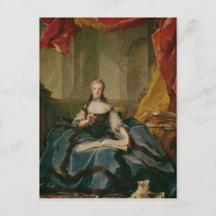 Carte Postale Madame Adelaide de France en tenue de cour, 1758
