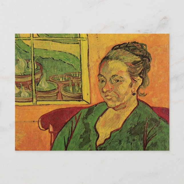 Carte Postale Madame Augustine Roulin par Vincent van Gogh (Devant)