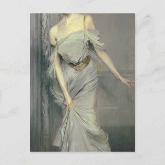 Carte Postale Madame Charles Max, 1896 (Devant)