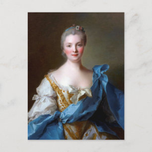Carte Postale Madame de la Porte 1754 par Jean-Marc Nattier