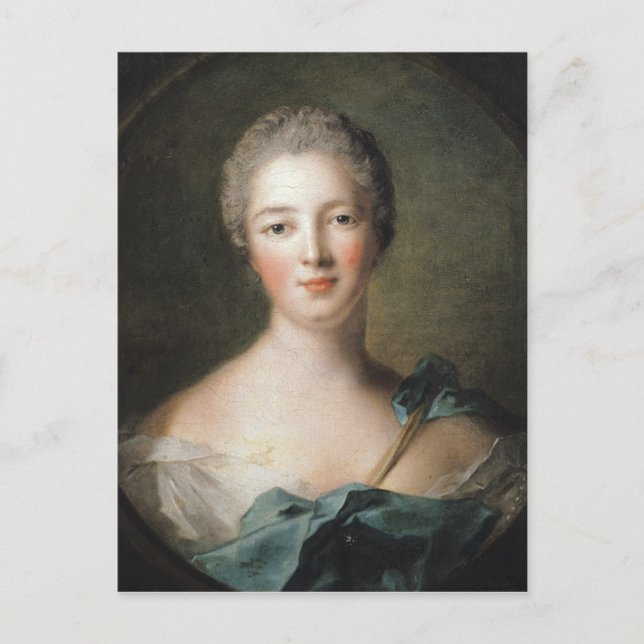 Carte Postale Madame de Pompadour 1748 (Devant)