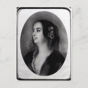 Carte Postale Madame Hanska gravée par Emile Lassalle