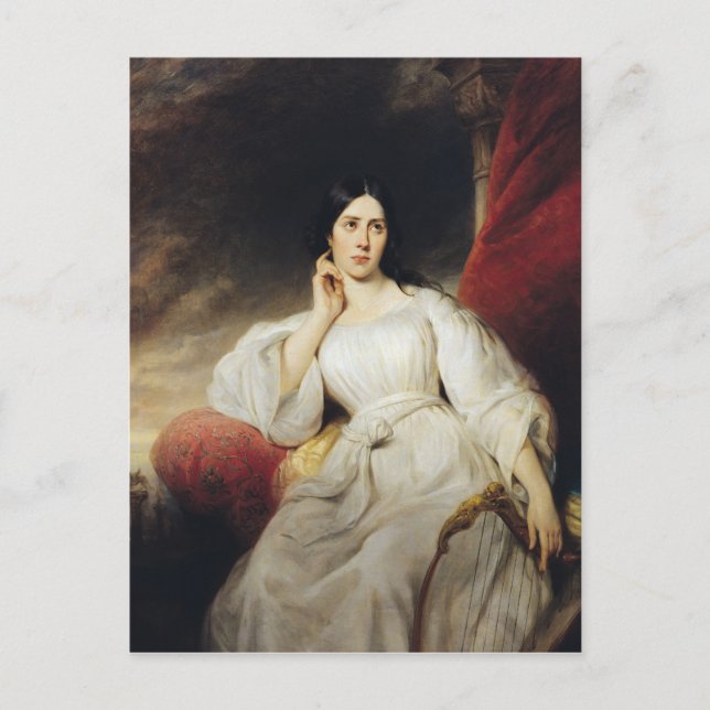 Carte Postale Madame Malibran dans le rôle de Desdiana, 1830 (Devant)