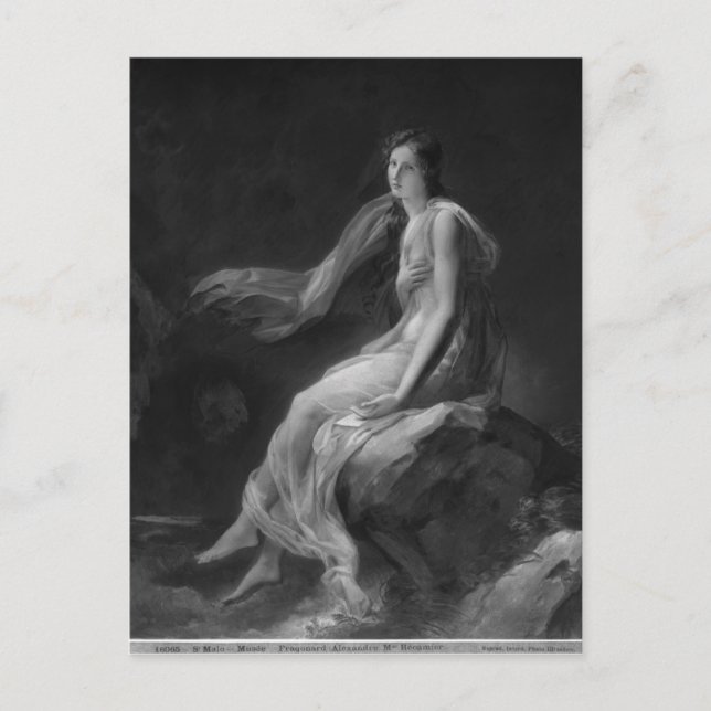 Carte Postale Madame Recamier (Devant)