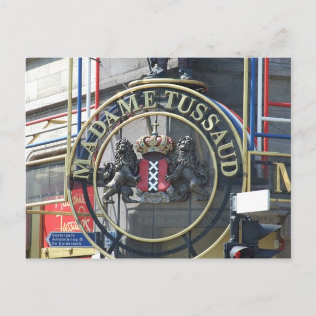 Carte postale Madame Tussaud Amsterdam, Pays-Bas (Devant)